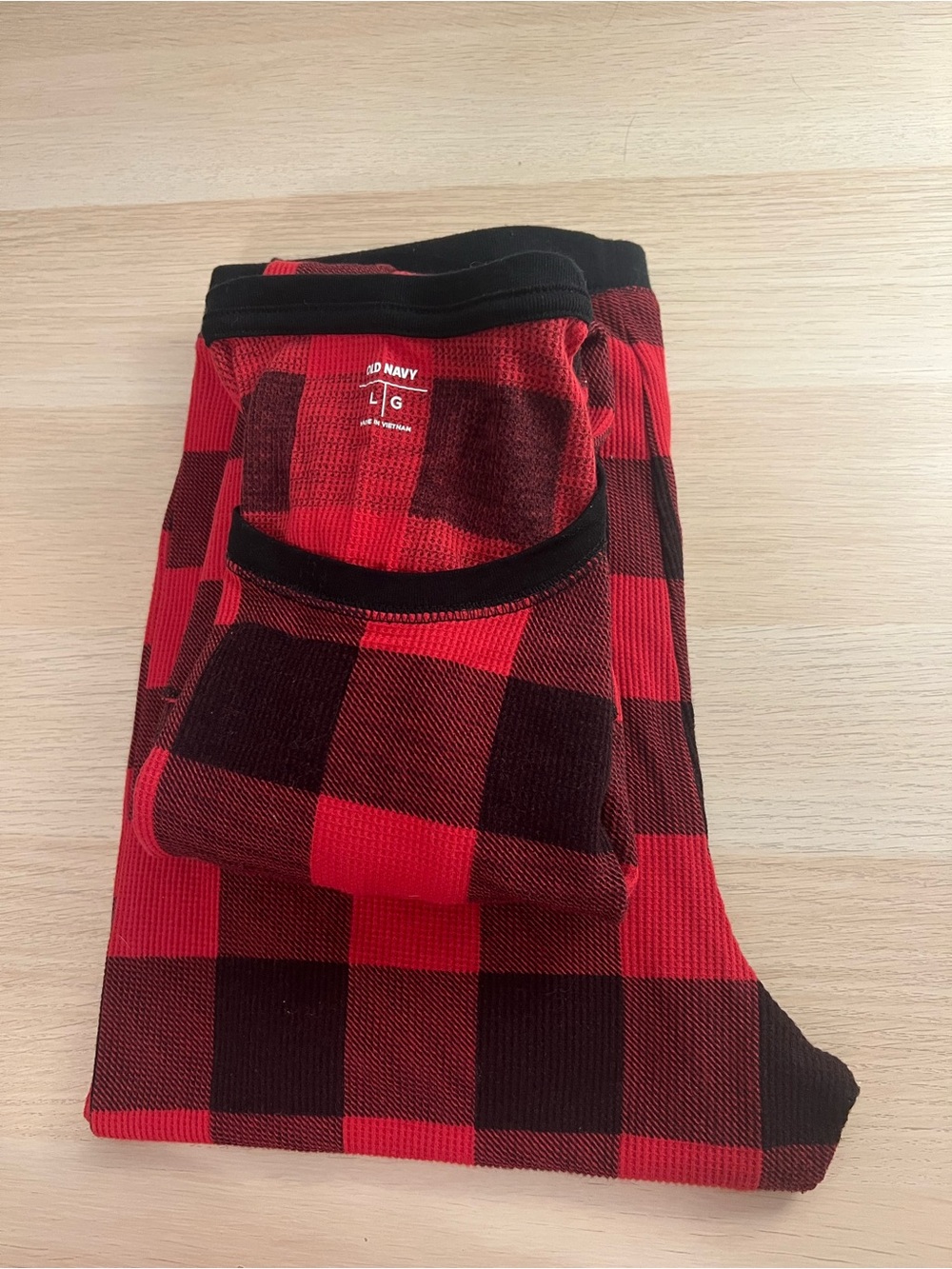 Old Navy Plaid Pj Set
